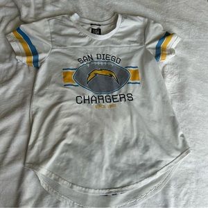 Vintage San diego Chargers mesh t shirt